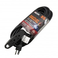 CA1032-25:  25FT, 3 Outlet Outdoor Extension Cords cETL Listed 