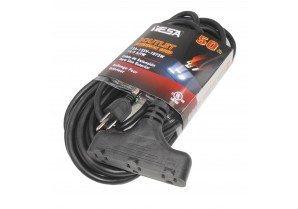 CA1033-50: 50FT, 3 Outlet  Extension Cords cUL Listed