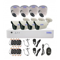 YCC1011AHD: 8 CH AHD 2MP XVR KIT