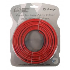 CBLE4112-25: 12GA 25FT Speaker Wire Black & Red