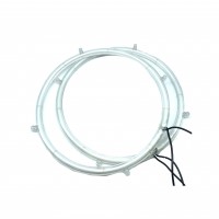 PPA10R: 10" 12V Neon Rings, Red (Pair)