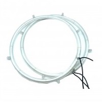 PPA12R: 12" 12V Neon Rings, Red (Pair)