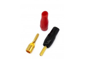 GSP10-63: 10 AWG 1/16" Gold Pin Solderless Crimp Terminal