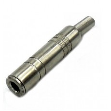 AC1023MM/MS: 6.5mm MONO / STEREO Metal Jack Connector with Tail