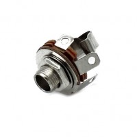 AC1026: 6.35mm Mono Metal Jack (Open Circuit), CONNECTOR​ 