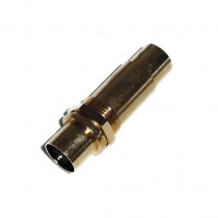 AG1102F: S-VIDEO COUPLER, GOLD FEMALE TO FEMALE 