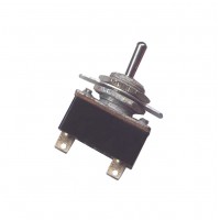 SW1012: TOGGLE SWITCH 4 PIN SPST ON/ON INCLUDED PLATE 