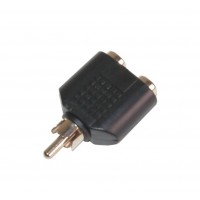 AC1059: RCA Plug to 2 x 6.35mm Jack Splitter, CONNECTOR​ 