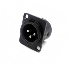 MC1029: CHASSIS MOUNT 3PIN MALE XLR CONNECTOR