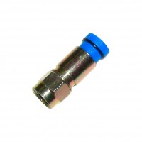 VC1035BL: Waterproof Video Connector Snap-N-Seal Type For RG6U