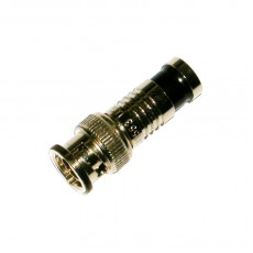 VC1038-59: BNC Male Video Connector Snap N Seal Type For RG59U