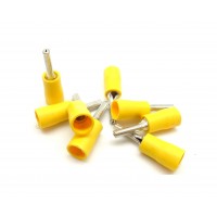 VPT5: Male Pin Crimp Terminal Stud Size 1/8 (100/bag)