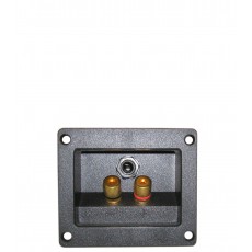 ST1003: 3 1/4 " X 3 1/4" Binding Post Speaker Termina