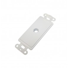 AV114H-1: 1 Hole Hexagon Insert Decora Plate