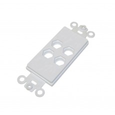 AV114H-4: 4 Holes Hexagon Insert Decora Plate