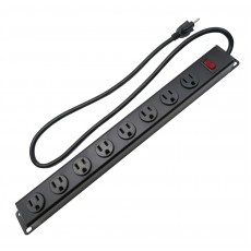 CAT106-8: 8 Outlets Rack-able Power Strip