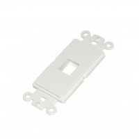 CAT504-1: 1 Keystone decora insert plate