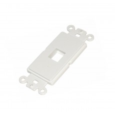 CAT504-1: 1 Keystone decora insert plate