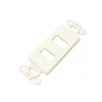 CAT504-HDMI: 2 Ports Keystone decora insert plate for HDMI