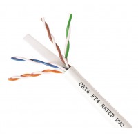 CAT6F-1000: CAT6 UTP SOLID CABLE FT4 RATED JACKET 1000FT