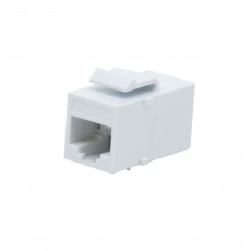 CAT-750: CAT5E /CAT6 Inline Coupler w/ Keystone Latch(Bk,White)