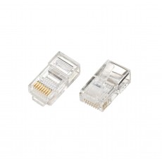 PH114L5-8R : 8 Pins CAT5E modular plug 8P8C ,100-Pack