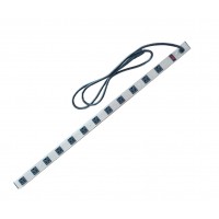 CAT-812A: 12 Outlets 6FT Cord Power Strip
