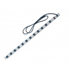 CAT-812A: 12 Outlets 6FT Cord Power Strip