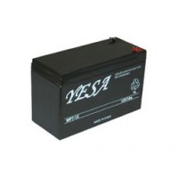 WP7-12V: 12V 7A Rechargeable Sealed Lead Acid (SLA) battery