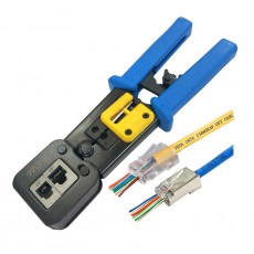 ET1084:  Pass-Thru Multi-Modular Plug Tool For Crimps, Strips