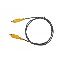 CA1060: 3FT TO 25FT, GOLD 1 RCA TO 1 RCA AUDIO OR VIDEO CABLE