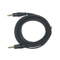 CA1082: 3FT TO 25FT, GOLD TRIPLEX STEREO CABLE, 3.5MM TO 3.5MM