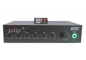 PPA455: 120W, 70V /100V P.A. Amp. USB, Bluetooth, FM, SD