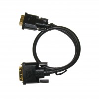 PRO2041-28AWG: DVI (24+1) PIN MALE TO DVI (24+1) PIN MALE